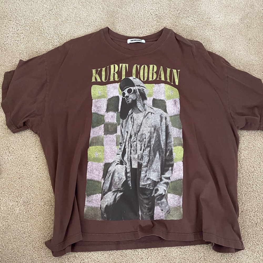 DAYDREAMER BRAND TEE - one size KURT COBAIN